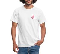 Spreadshirt Cœur Vendéen Vendée T Shirt Homme, 3XL, Blanc
