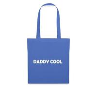 Spreadshirt Daddy Cool Blanc Cadeau Papa Fête des Pères Tote Bag, Taille Unique, Bleu pâle