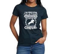 Spreadshirt dans Ma Tête sur Mon Cheval T Shirt Femme