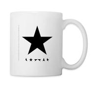 Spreadshirt David Bowie Album Cover Blackstar Mug Blanc, taille unique, blanc