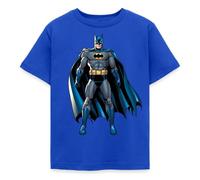 Spreadshirt DC Comics Batman Pose Licence Officielle T Shirt Enfant, 110/116 (5-6 Ans), Bleu Royal