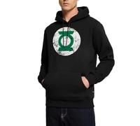 Spreadshirt DC Comics Ligue De Justice D'Amérique Green Lantern Logo John Stewart Sweat À Capuche Homme Premium, XL, Noir