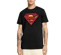 Spreadshirt DC Comics Superman Logo Classique T Shirt Homme Premium, S, Noir