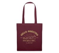 Spreadshirt Développement Il était Une Fois Hello Maestro Tote Bag, Taille Unique, Bordeaux