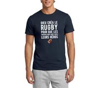 Spreadshirt Dieu Créa Le Rugby T Shirt Homme
