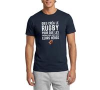 Spreadshirt Dieu Créa Le Rugby T Shirt Homme