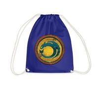 Spreadshirt Dragons Bouclier Avec Logo Sac À Dos Cordon, taille unique, bleu roi