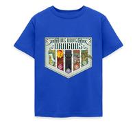 Spreadshirt Dragons Nous Avons des Dragons T Shirt Enfant, 98/104 (3-4 Ans), Bleu Royal