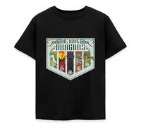 Spreadshirt Dragons Nous Avons des Dragons T Shirt Enfant, 98/104 (3-4 Ans), Noir