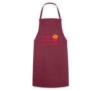 Spreadshirt Drague Chaud Comme Une Baraque À Frites Tablier Cuisine, taille unique, bordeaux