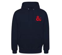 Spreadshirt Dungeons and Dragons Logo en Rouge Sweat À Capuche Unisexe