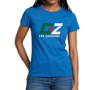 Spreadshirt DZ Les Zhommes T Shirt Femme, XL, Bleu Royal