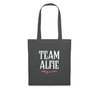 Spreadshirt Emily In Paris Team Alfie Tote Bag, taille unique, gris graphite