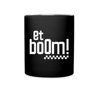 Spreadshirt Et Boom Cadeau Amateur De Moto MotoGP Tasse Mug, taille unique, noir