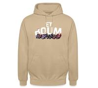 Spreadshirt Et Boum MotoGP Cadeau Moto Sweat À Capuche Unisexe, 3XL, Beige