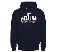 Spreadshirt Et Boum MotoGP Cadeau Moto Sweat À Capuche Unisexe, 3XL, Marine