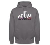 Spreadshirt Et Boum MotoGP Cadeau Moto Sweat À Capuche Unisexe, L, Gris éléphant