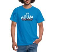 Spreadshirt Et Boum MotoGP Cadeau Moto T-Shirt Homme, L, Bleu Royal