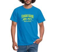Spreadshirt Etablissements Fernand Naudin Humour Film Culte Parodie T-Shirt Homme, XL, Bleu Royal