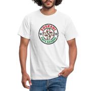 Spreadshirt Euskadi Pays Basque L'Emblème T Shirt Homme, 3XL, Blanc