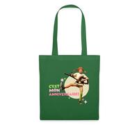 Spreadshirt Fifi Brindacier C'est Mon Anniversaire Tote Bag, Taille Unique, Vert Sapin