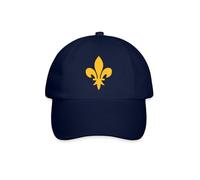 Spreadshirt Fleur De Lys Fleur De Lis France Casquette Classique, Taille Unique, Bleu/Bleu
