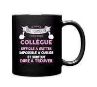 Spreadshirt Formidable Collègue Cadeau Collègue de Travail Tasse Mug, taille unique, noir
