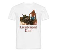 Spreadshirt Forrest Gump Lieutenant Dan T Shirt Homme