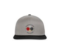 Spreadshirt Forrest Gump Ping Pong God Noir Casquette Snapback, Taille Unique, Gris Graphite/Noir