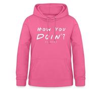 Spreadshirt Friends Comment Ça Va Sweat À Capuche Femme, XL, Rose