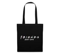Spreadshirt Friends Logo 1994-2004 Série TV Ross Monica Rachel Chandler Phoebe Joey Tote Bag, taille unique, noir