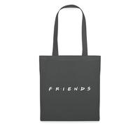 Spreadshirt Friends Logo Marchandise Tote Bag, taille unique, gris graphite