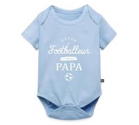 Spreadshirt Futur Footballeur Comme Papa Body Manches Courtes Bébé Bio