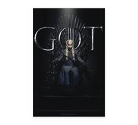 Spreadshirt Game Of Thrones Daenerys Targaryen Trône De Fer Poster 40x60 cm
