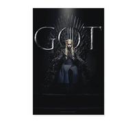 Spreadshirt Game Of Thrones Daenerys Targaryen Trône De Fer Poster 60x90 cm
