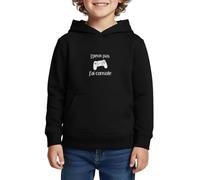 Spreadshirt Gamer J'Peux Pas J'Ai Console Humoristique Sweat À Capuche Enfant Premium, 158/164 (12 Ans), Noir