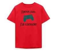 Spreadshirt Gamer J'Peux Pas J'Ai Console Humoristique T Shirt Ado
