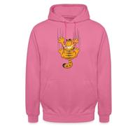 Spreadshirt Garfield Égratignures Éraflure Sweat À Capuche Unisexe, S, Rose