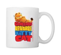 Spreadshirt Garfield: Le Film Gorgeous Kitty Cat Inscription Mug Blanc
