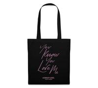 Spreadshirt Gossip Girl Citation « Tu Sais Que Tu M’Aimes » Tote Bag, taille unique, noir