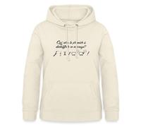 Spreadshirt Grossesse Annonce J'Attends Un Bébé Sweat À Capuche Femme, L, Vanille