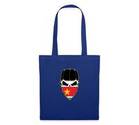 Spreadshirt Gwada Skull 971 Guadeloupe Cadeau Antilles Tote Bag, taille unique, bleu royal