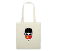 Spreadshirt Gwada Skull 971 Guadeloupe Cadeau Antilles Tote Bag, taille unique, nature
