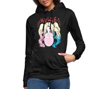 Spreadshirt Harley Quinn Amour Fou Sweat À Capuche Femme, S, Noir