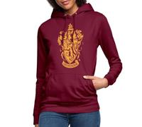 Spreadshirt Harry Potter Emblème Gryffindor Poudlard Gryffondor Sweat À Capuche Femme, M, Bordeaux
