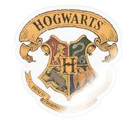 Spreadshirt Harry Potter Emblème Hogwarts Vintage Licence Officielle Autocollant Sticker, 10 x 10 cm, brillant transparent
