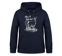 Spreadshirt Harry Potter Patronus Bichette Biche Sweat À Capuche Femme, S, Marine