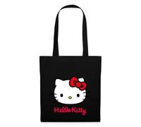 Spreadshirt Hello Kitty Classique Avec Lettrage Hello Kitty Sac En Tissu, taille unique, noir