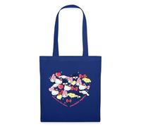 Spreadshirt Hello Kitty Et Ses Amis Ballons En Forme De Cœur Tote Bag, taille unique, bleu royal