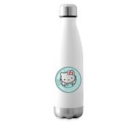 Spreadshirt Hello Kitty Just Be You Hello Kitty Club Bouteille Isotherme, 500 ml, blanc